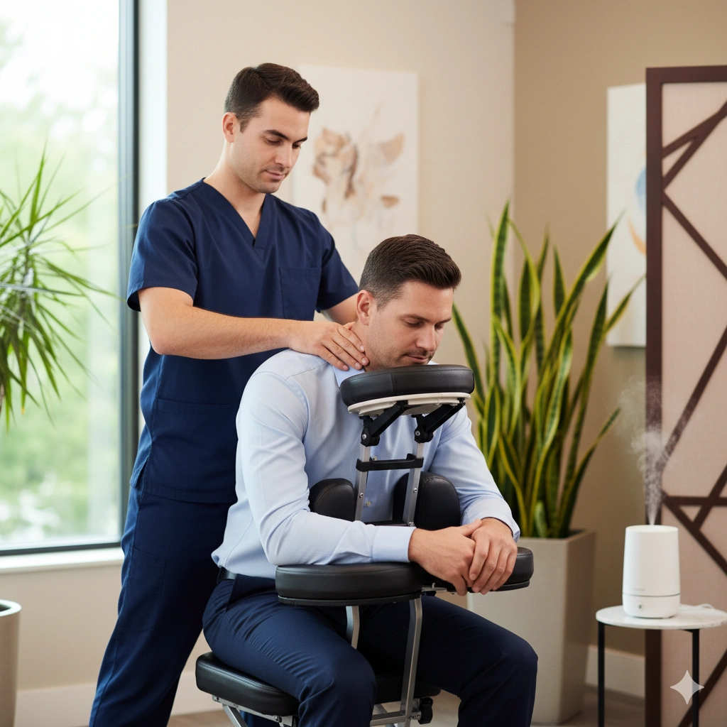Benefits of Corporate Chair Massage
