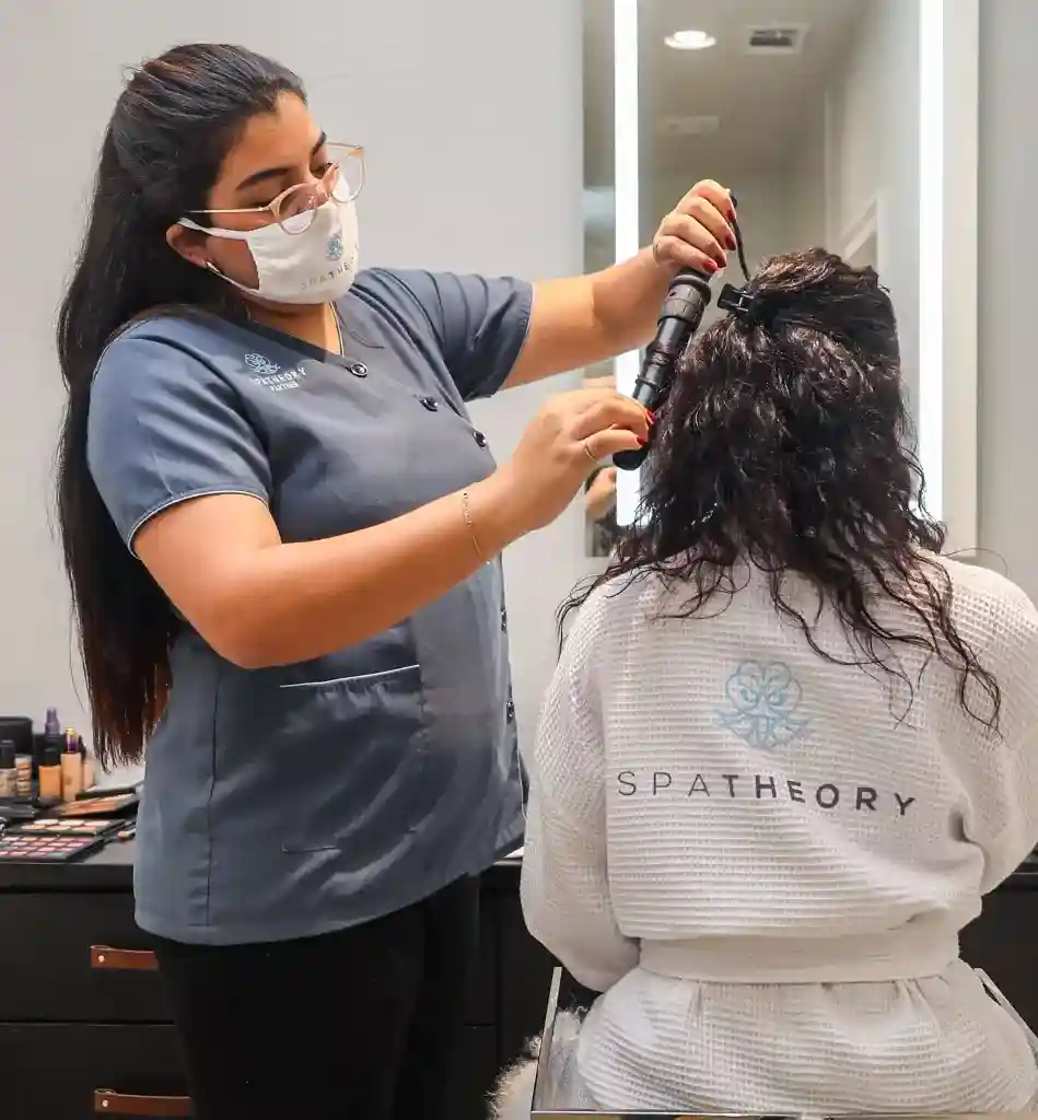 In-Home Spa Services Hair Styling