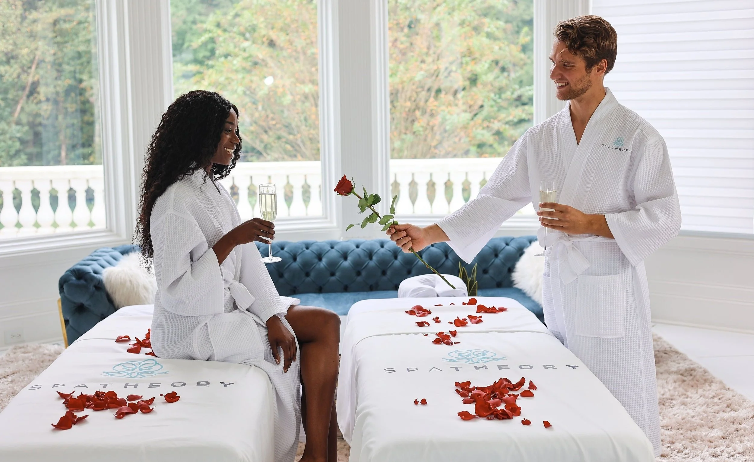 Couples Deep Tissue Massage: What to Expect & How to Book Couples Deep Tissue Massage: What to Expect & How to Book - Couples Massage ValentinesDay SpaTheory 2
