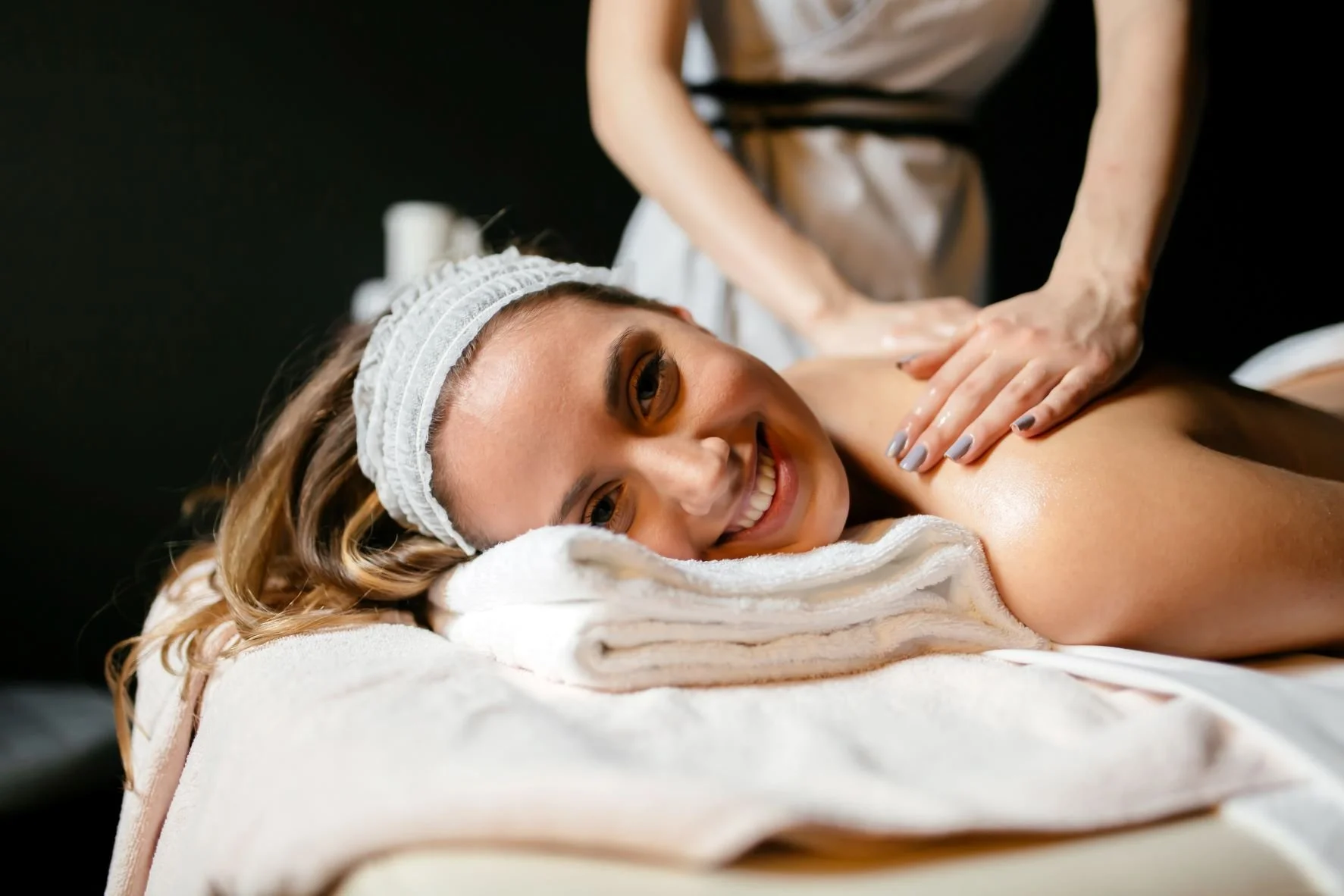 Benefits of Regular Massages Benefits of Regular Massages - beautiful woman enjoying massage